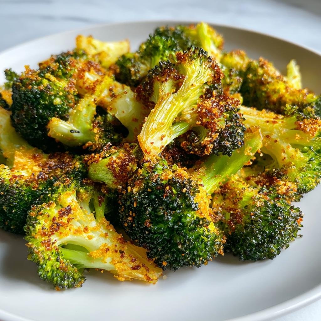 Crispy Air Fryer Broccoli - detail 1