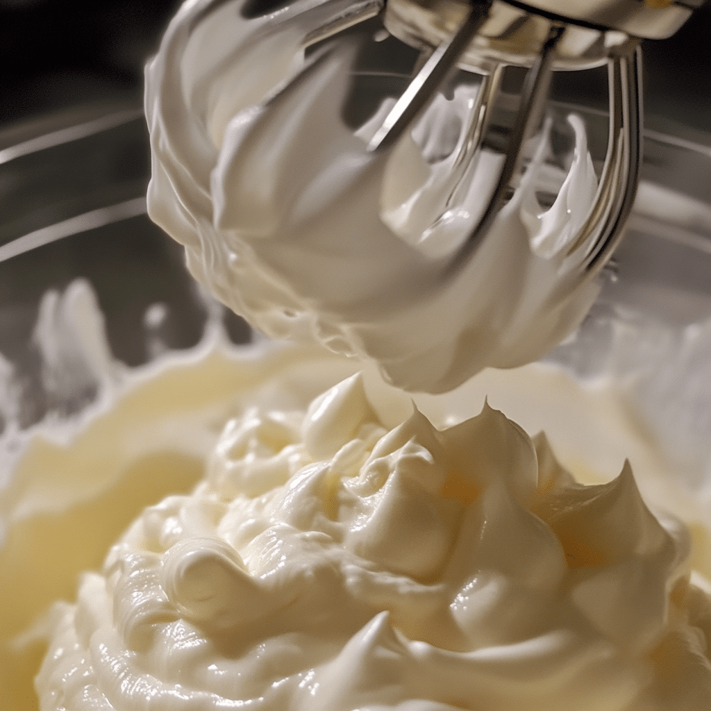 Cloud Bread Bites – Golden, fluffy, bite-sized bread rounds stacked on a wooden board, perfect for snacking or dipping.