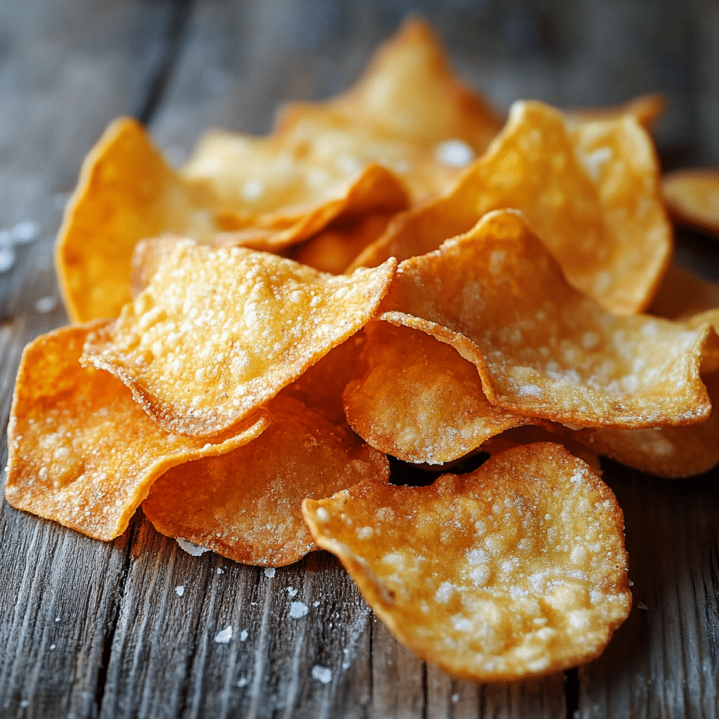 Cloud Bread Chips – Light, airy chips baked to golden perfection, arranged on a parchment-lined tray with a side of creamy dip.