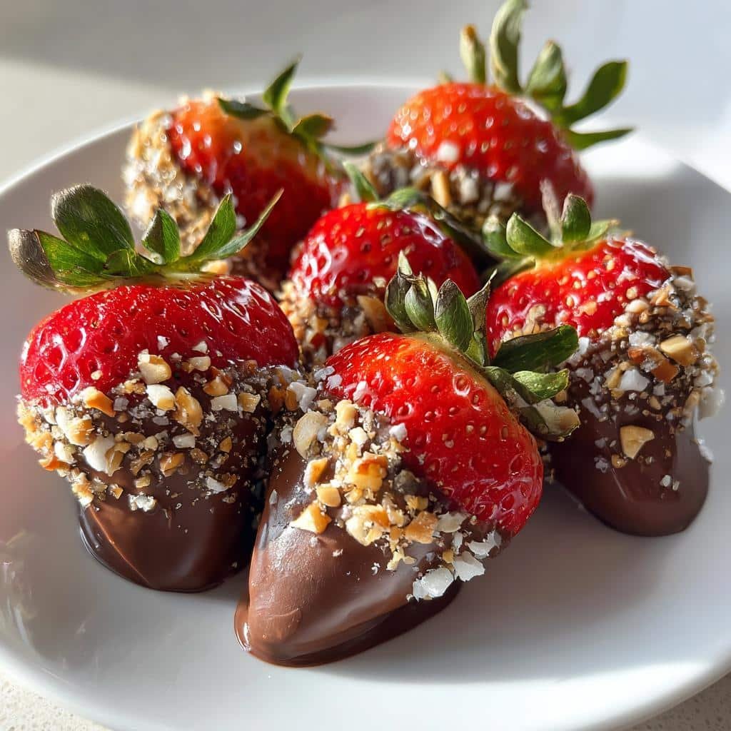 Air Fryer Chocolate Covered Strawberries - detail 1