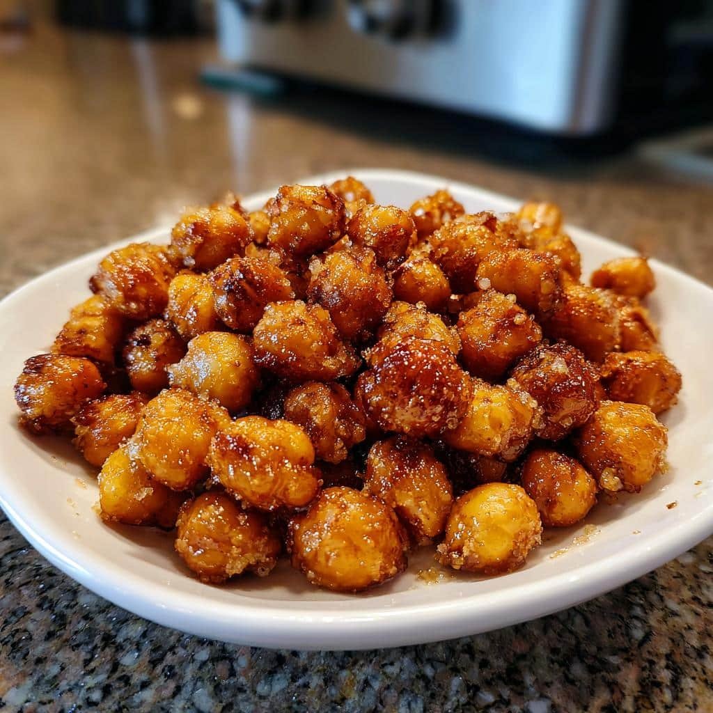 Air Fryer Cinnamon Sugar Chickpeas - detail 1