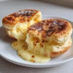 Air Fryer Custard-Stuffed Crumpets