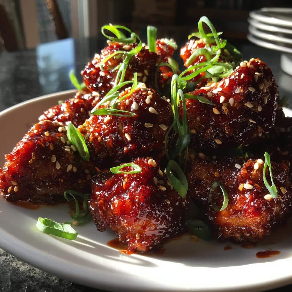 Air Fryer Gochujang Chicken Bites - detail 1