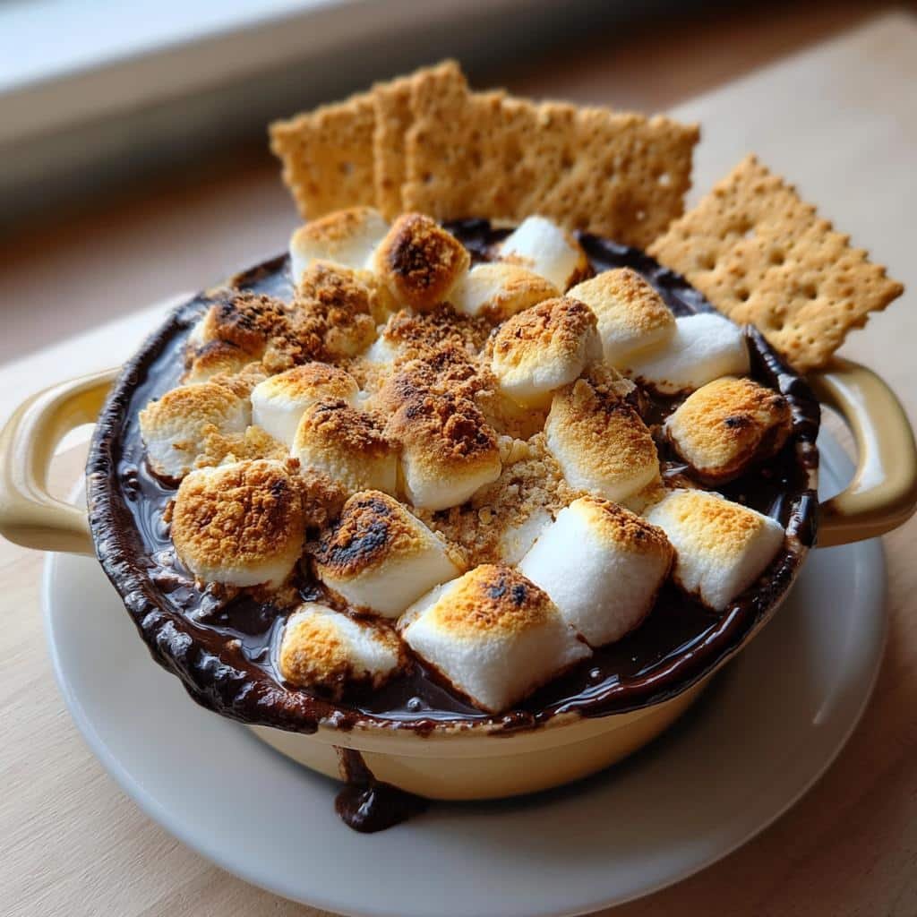 Air Fryer S'mores Dip
