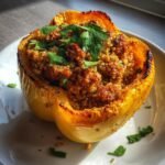 Air Fryer Turkey Stuffed Peppers
