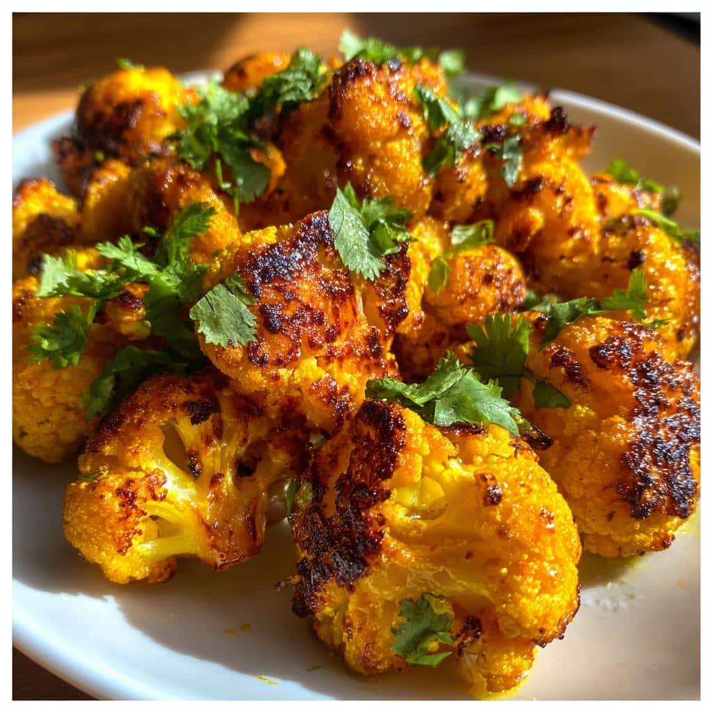 Air Fryer Turmeric & Honey Cauliflower Bites - detail 1