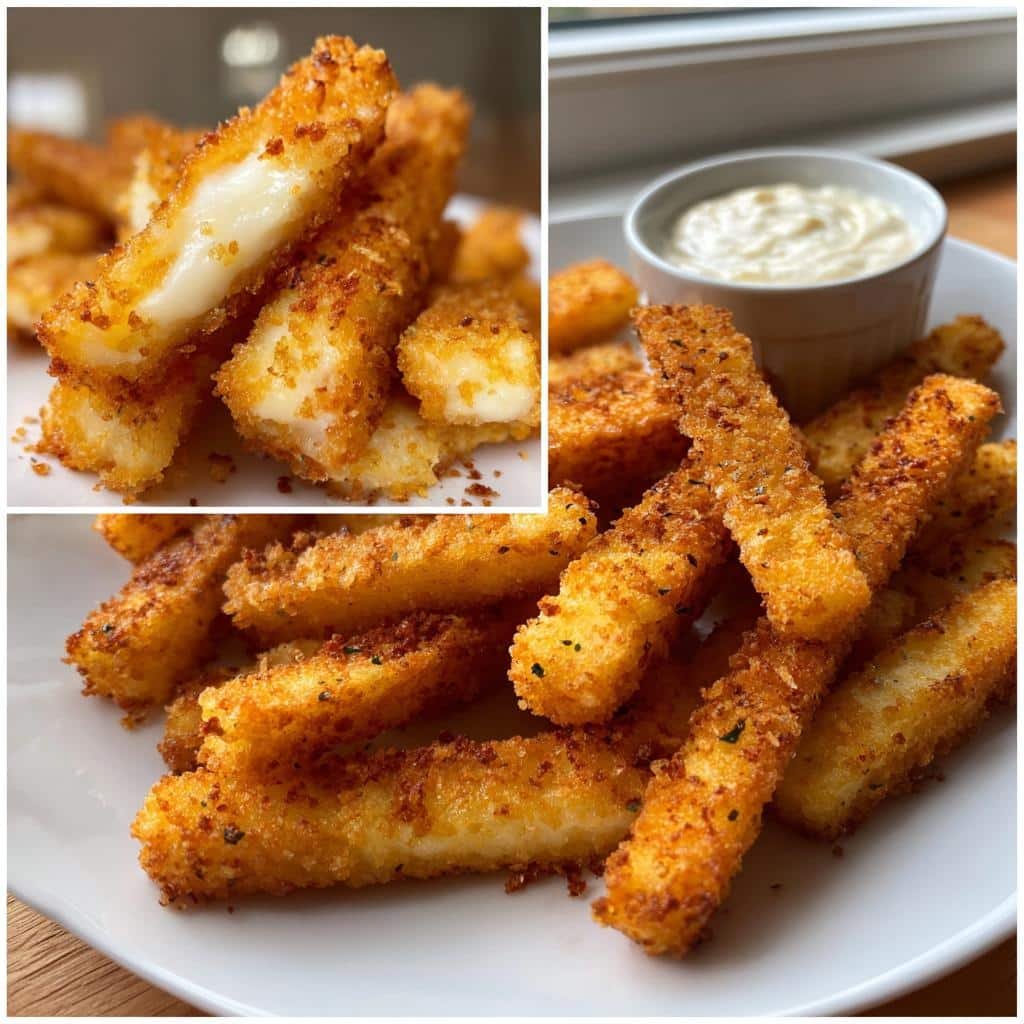 Air Fryer halloumi fries