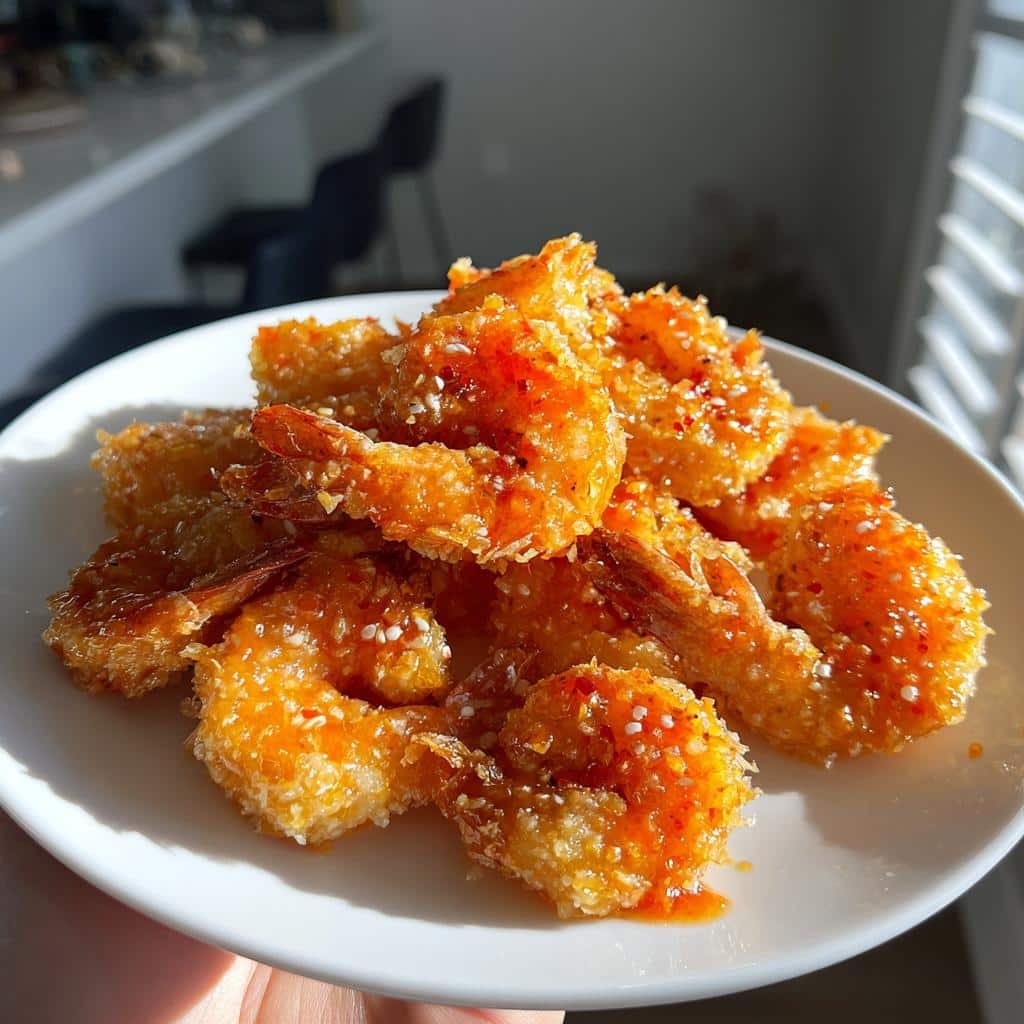 Air fryer Bang Bang Shrimp