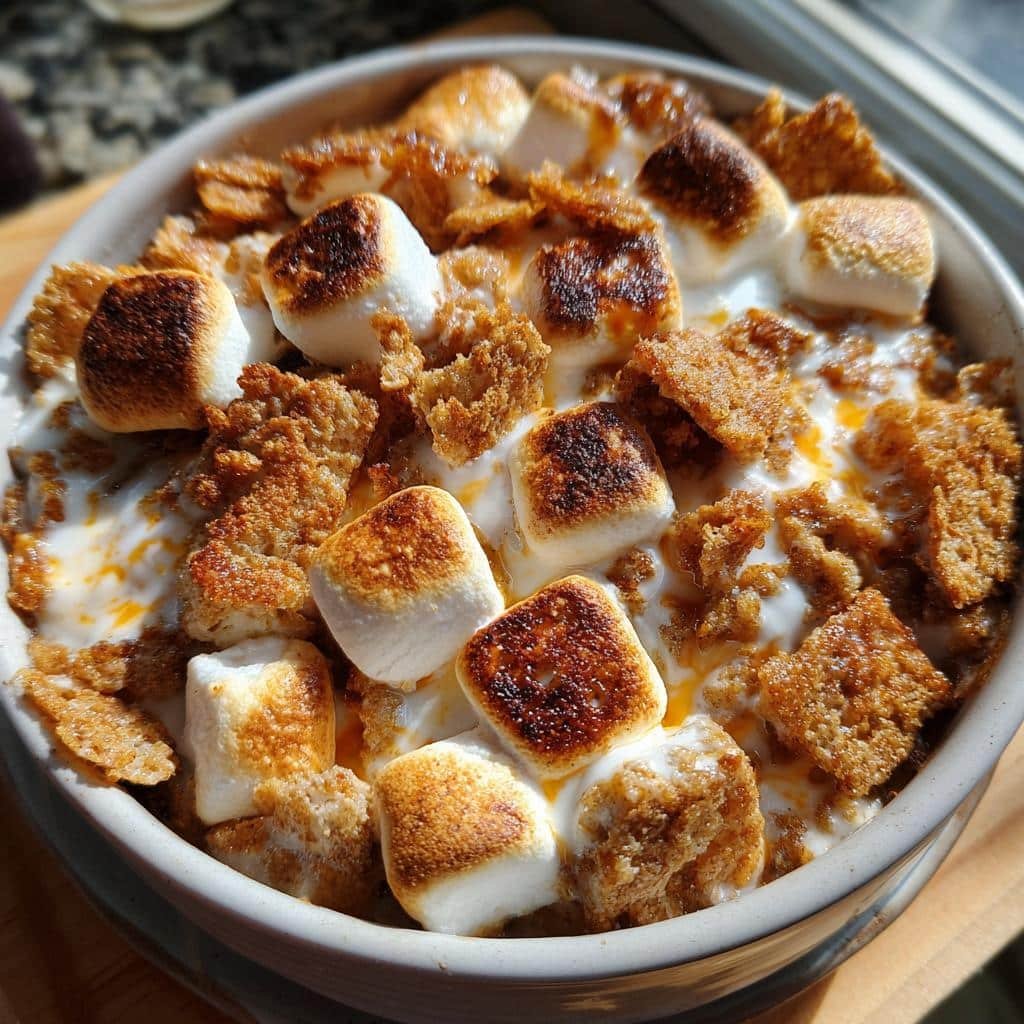 Air fryer cinnamon toast crunch dessert