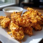 Air-fryer cornflake chicken tenders