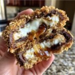 Air fryer date-stuffed s’mores