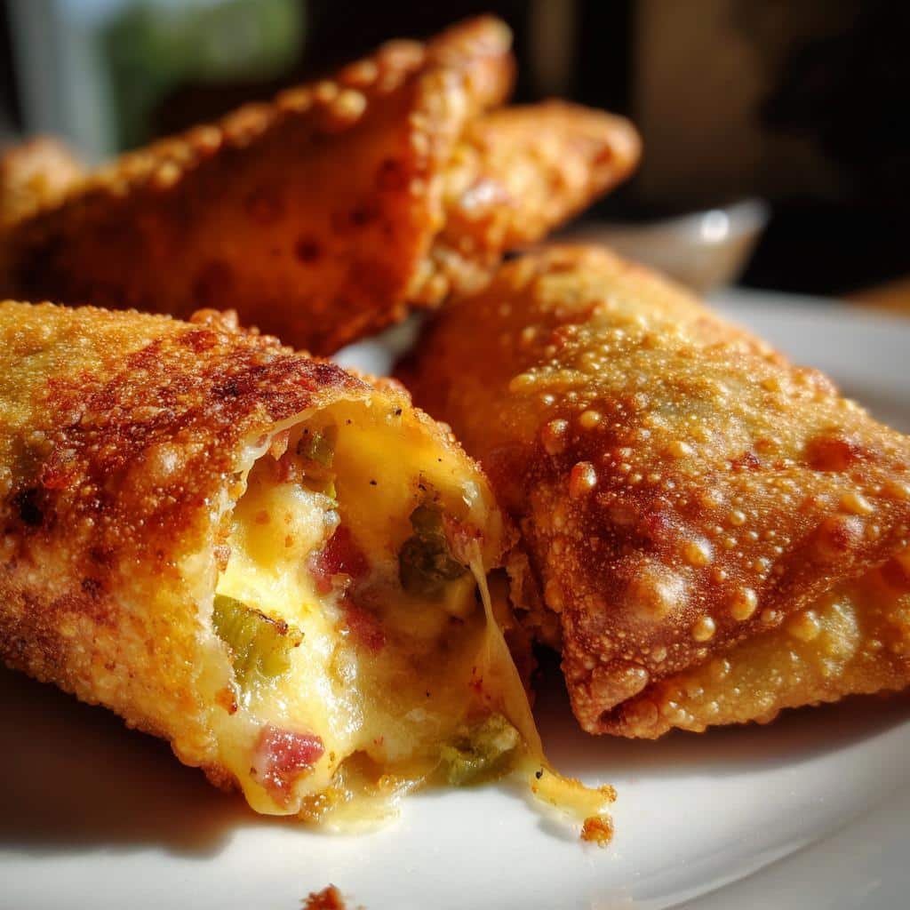 Bacon Jalapeño Popper Eggrolls – Crispy, Cheesy & Full of Fiery Flavor! - detail 1