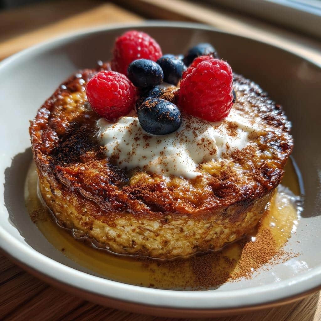 Baked Oats in Air Fryer - detail 1