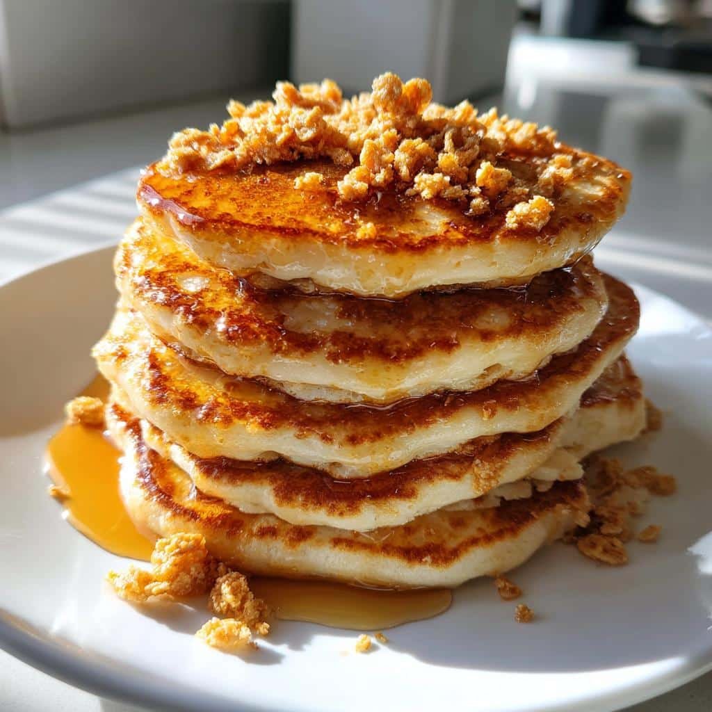 Cereal Milk Pancakes
