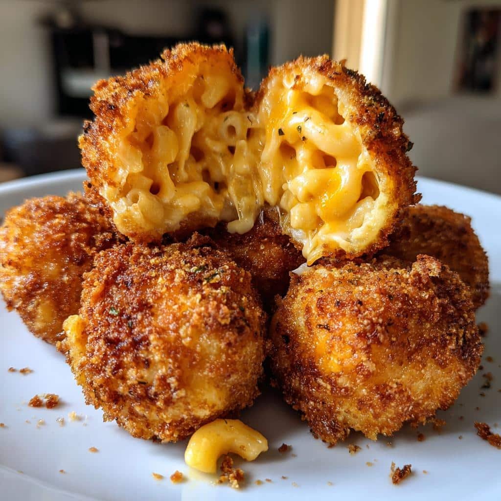 Cheesecake Factory Air Fryer Fried Macaroni and Cheese Balls