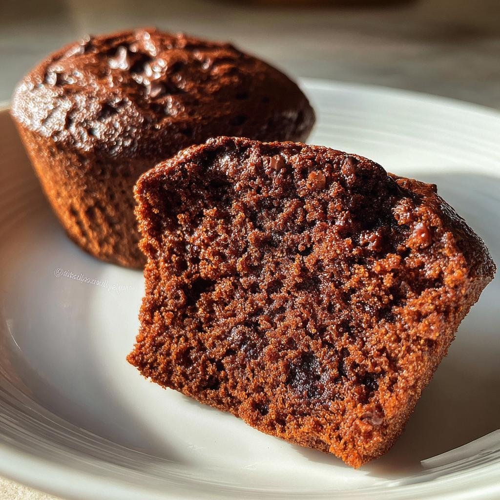 Cottage Cheese Chocolate Muffins Air Fryer - detail 1