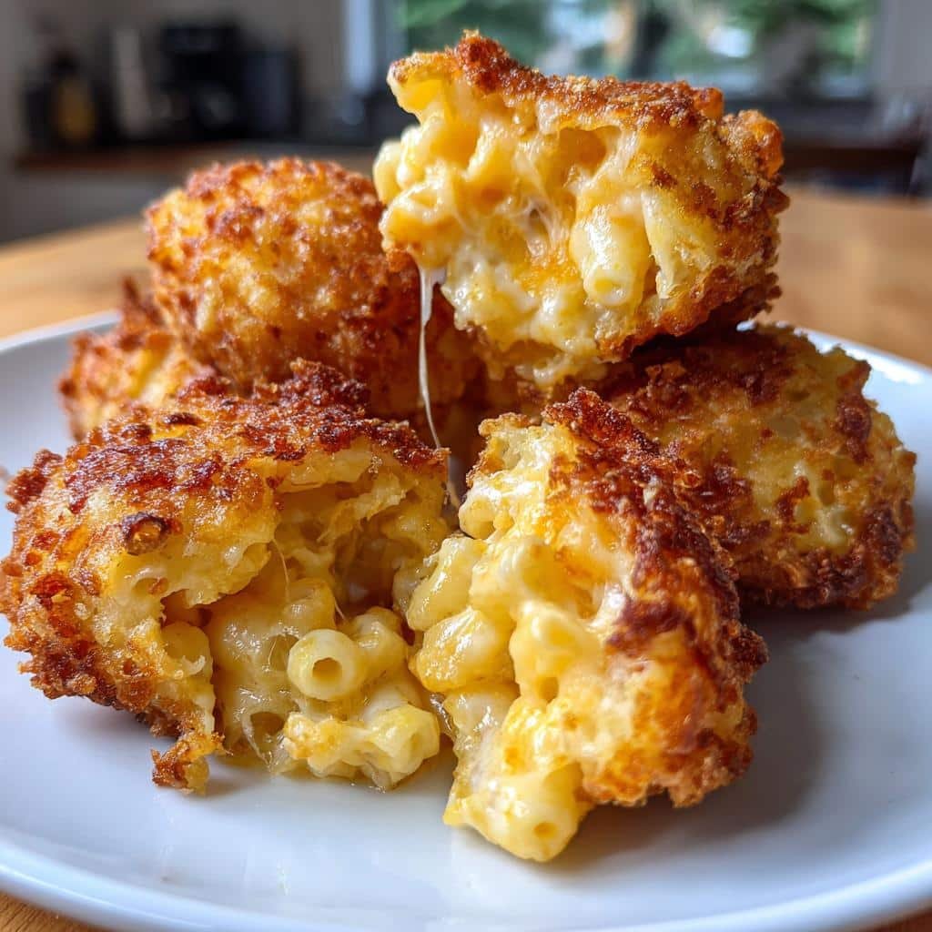 Crispy Air Fryer Mac and Cheese Balls - The Perfect Appetizer!