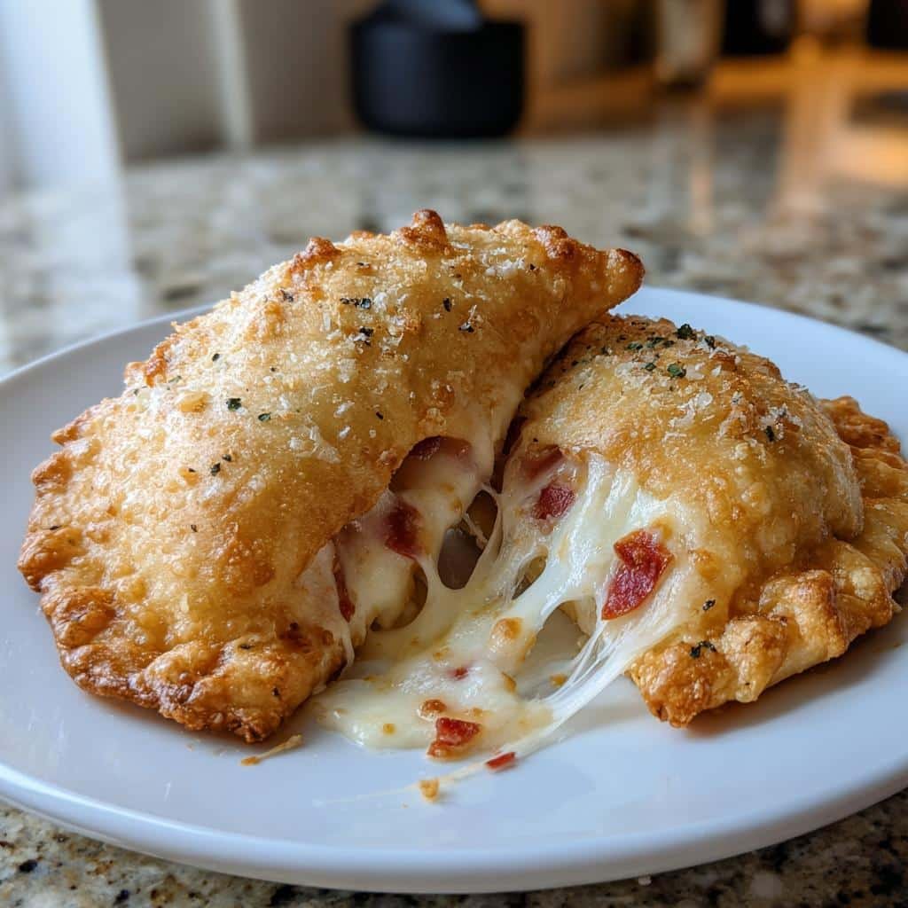 Homemade Easy Cheesy Pizza Pockets - detail 1