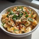 Mexican street corn pasta salad