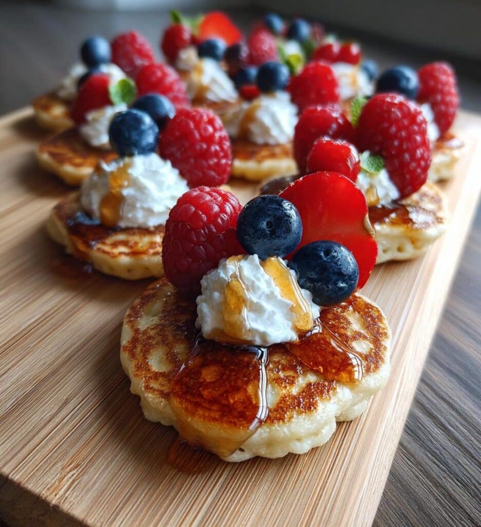 Mini Pancake Cereal Board