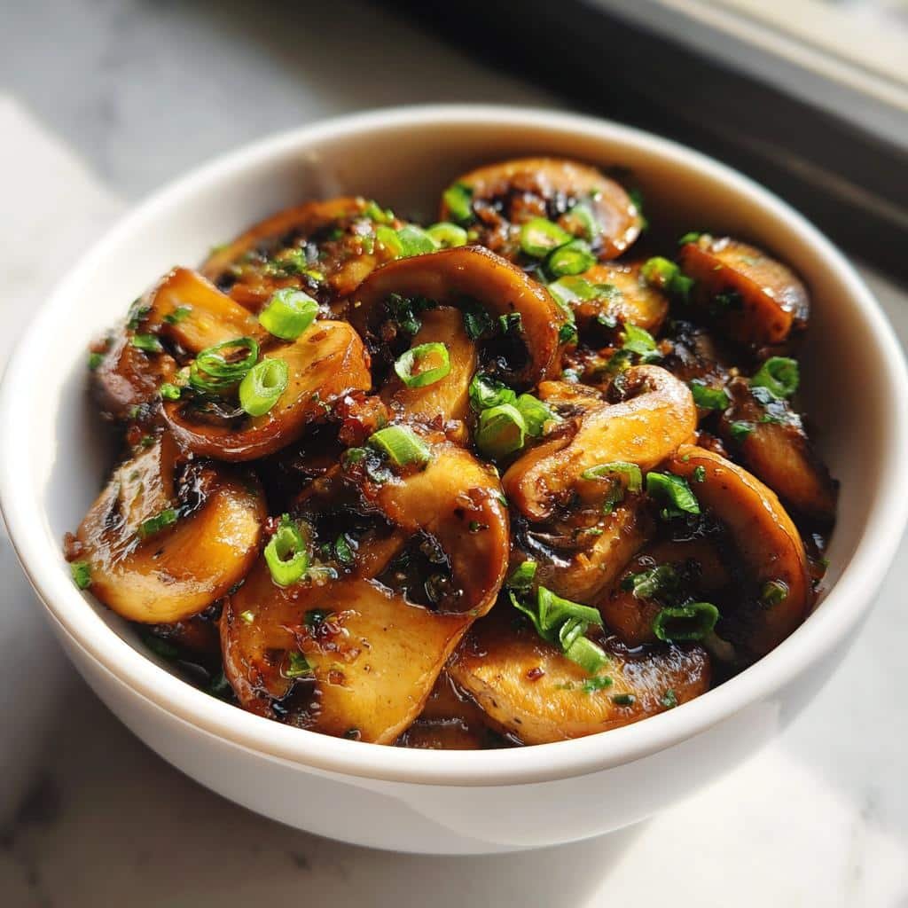 Miso Butter Mushrooms