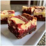 Red Velvet Bottom Cheesecake Mini Brownies – Perfect Party Treats with Brownie and Cheesecake Layers