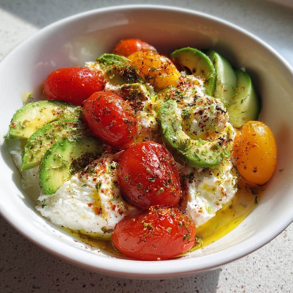 Savory Cottage Cheese Bowl - detail 1