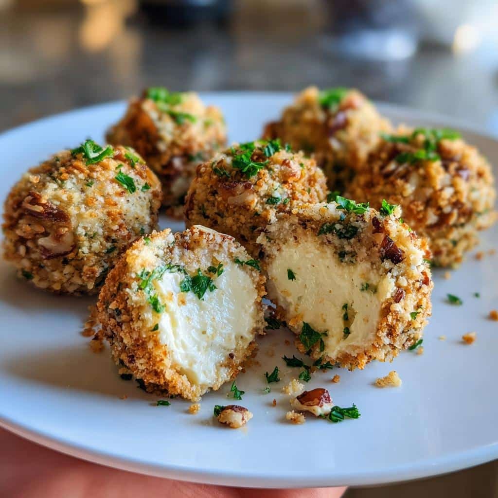 Vegan Cheese Ball Bites - detail 1