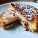 air fryer Nutella toast pies