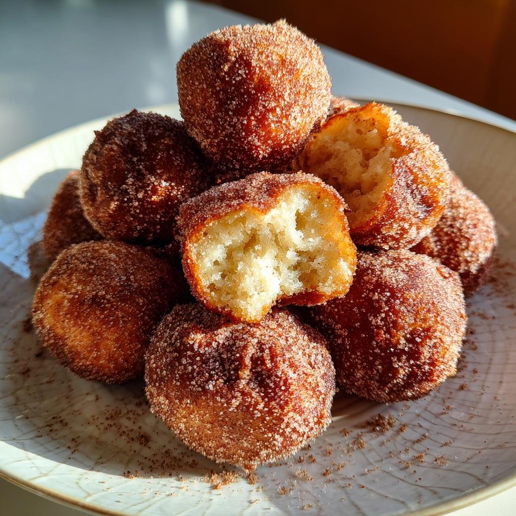 air fryer banana donut holes