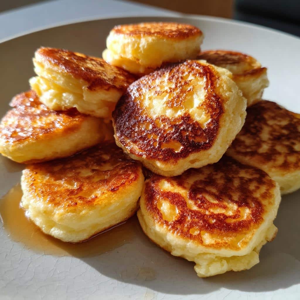 air fryer pancake bites - detail 1