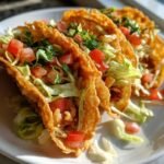 crispy rice paper tacos