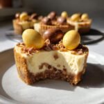 mini egg cheesecake