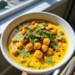 turmeric coconut chickpea curry