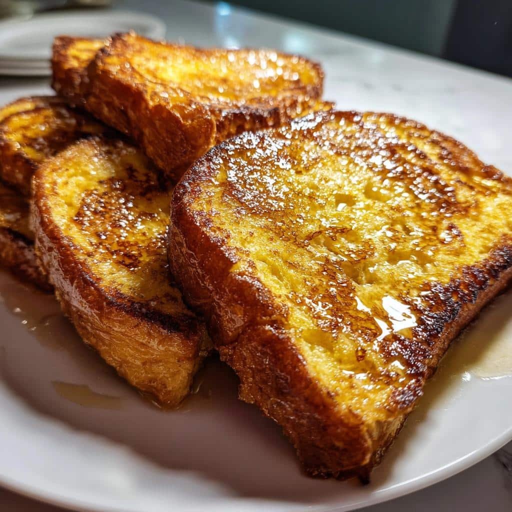 2-Ingredient Ice Cream French Toast