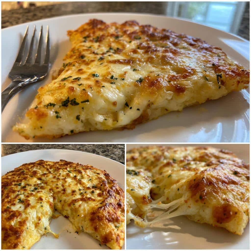 Air Fryer Cheesy Tortilla Garlic Bread - detail 1