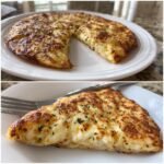 Air Fryer Cheesy Tortilla Garlic Bread