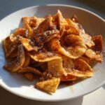 Air Fryer Cinnamon Apple Nachos