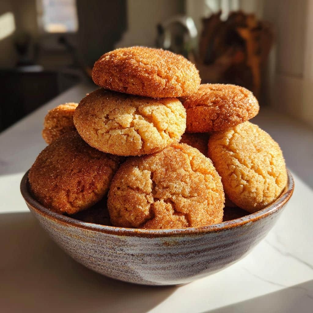 Air Fryer Cinnamon Sugar Chickpea Cookies
