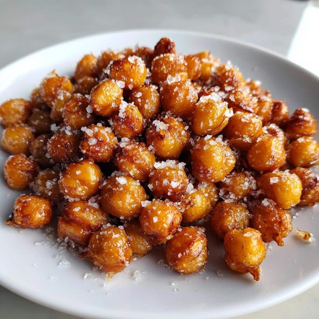 Air Fryer Cinnamon Sugar Chickpeas Sweet Version - detail 1