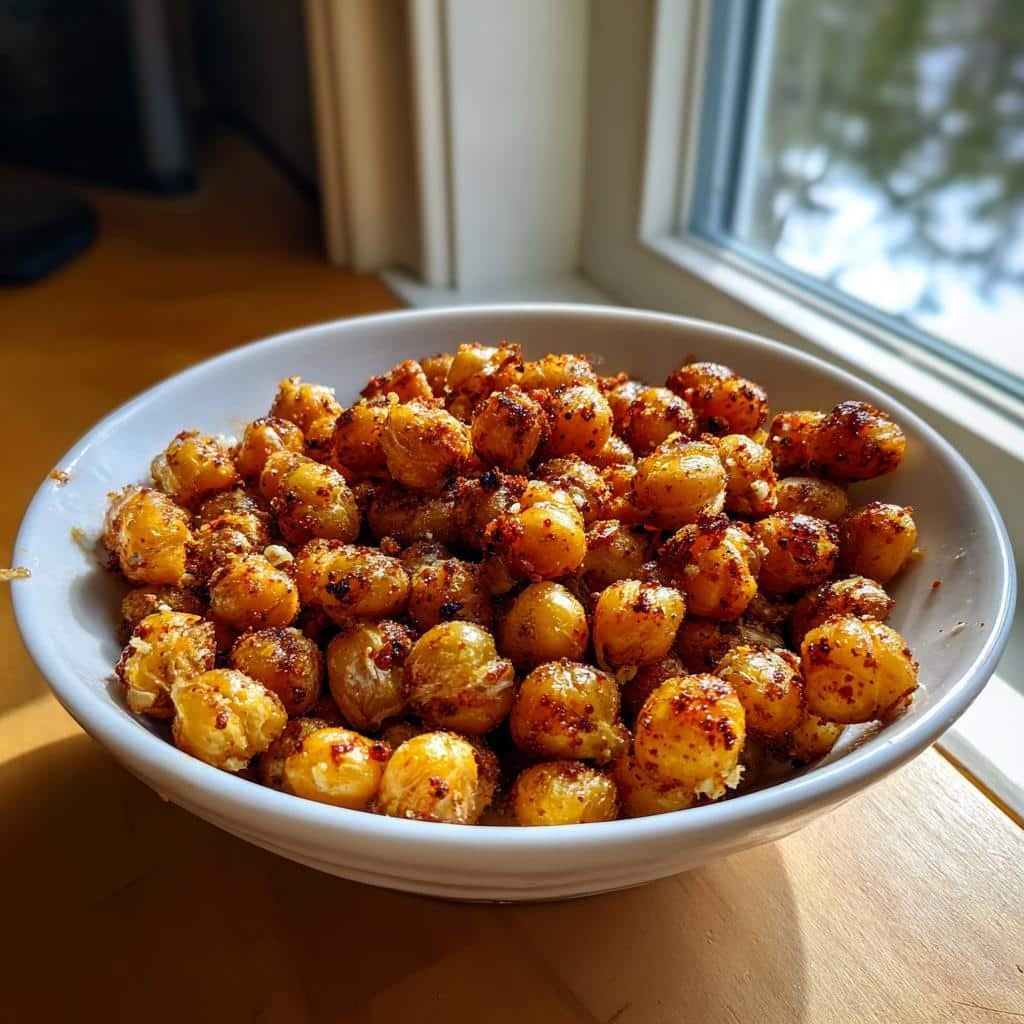Air Fryer Crispy Chickpeas - detail 1