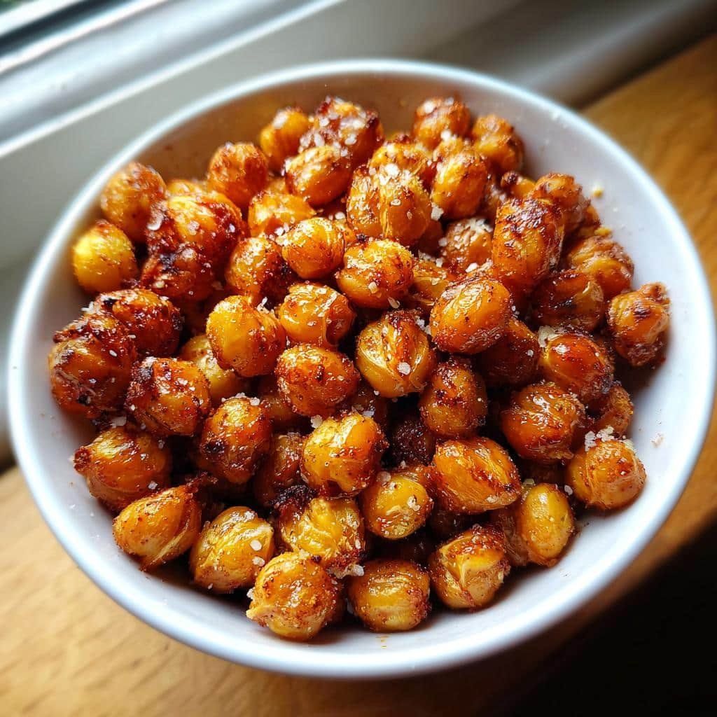 Air Fryer Crispy Chickpeas