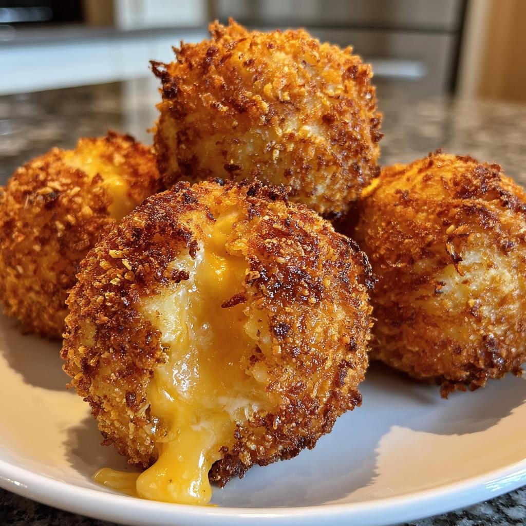 Air Fryer Crispy Potato Cheese Bombs - detail 1