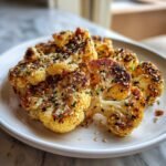 Air Fryer Everything Bagel Cauliflower Steaks