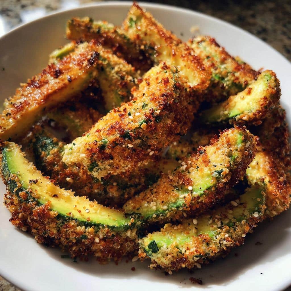 Air Fryer Everything Bagel Seasoning Avocado Fries - detail 1