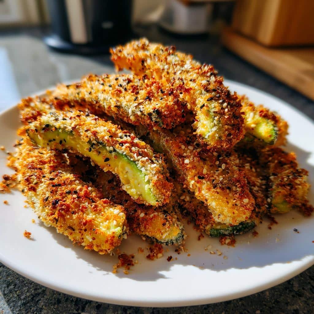 Air Fryer Everything Bagel Seasoning Avocado Fries