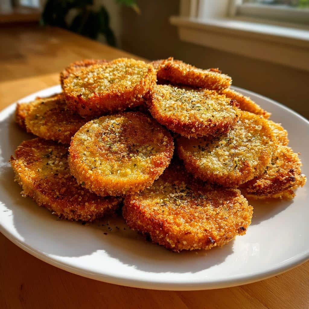 Air Fryer Fried Green Tomatoes - detail 1