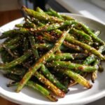Air Fryer Hoisin Glazed Green Beans