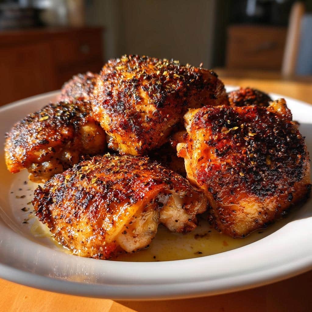 Air Fryer Lemon Za'atar Chicken Thighs - detail 1