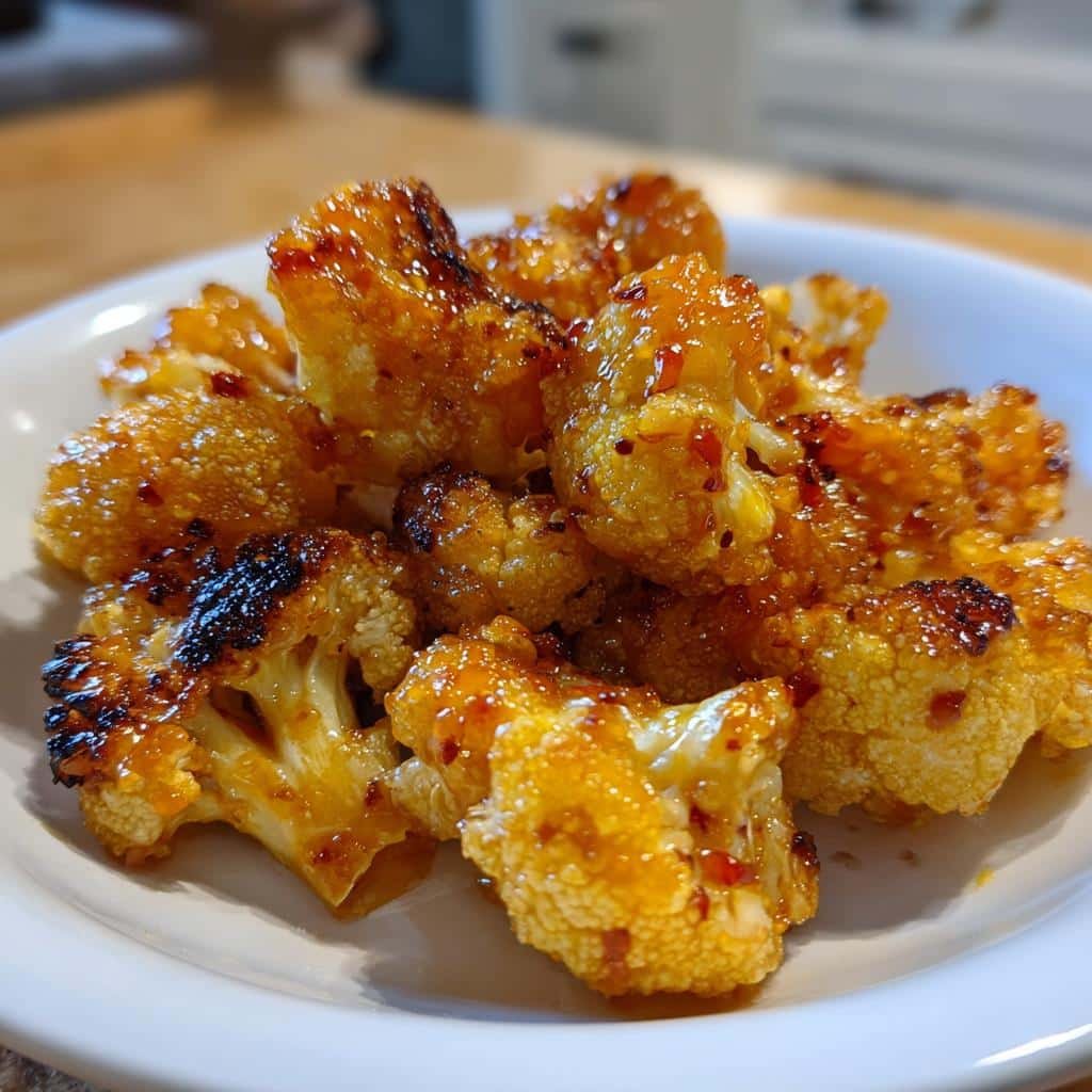 Air Fryer Mango Habanero Cauliflower Bites - detail 1